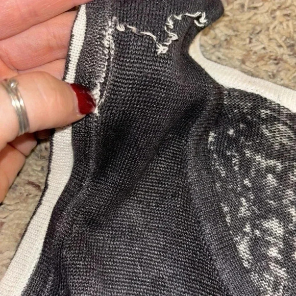 KINROSS LINEN TIE DYE PRINT DRESS IN ECLIPSE MULTI - Picture 3 of 5